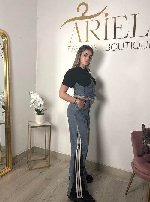 COORDINATO DENIM taglia unica
