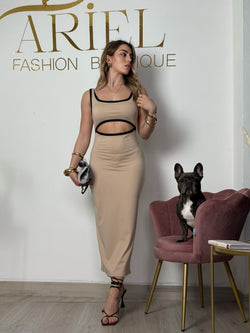 Vestito belly glam (taglia unica)